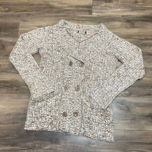 Chunky Knit Light Brown Sweater